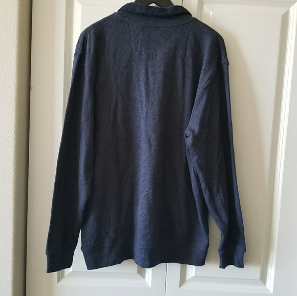 Brand new men sweater, v neck style, blue color - Picture 5 of 8